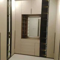 کمد دیواری ریلی، ولکام و جاکفشی نقد و چکی