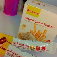 چاقی صورت با جوانه گندم