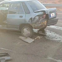 پراید ۸۶ تصادفی