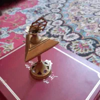 سرمه دان قدیمی چند صدساله برنجی