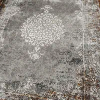 فرش ۹ متری طوسی وینتیج