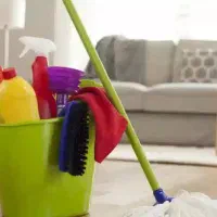 خانه داری و آشپزی در منزل بنده