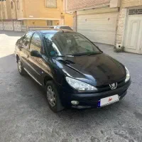 پژو 206 SD V20 مدل ۱۳۹۰ مشکی تک‌برگ سند