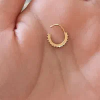 بدلیجات پیرسینگ نگین دار بینی