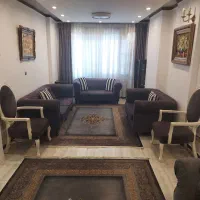 مبل راحتی چستر و صندلی فرانسوی کلاسیک ۹ نفره طوسی