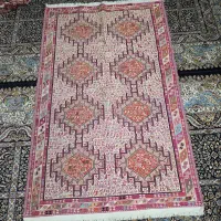 گلیم قالیچه ابریشم مغان