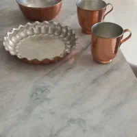 ظروف مسی نو بدون استفاده