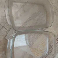 ۲عدد پیرکس وسیعی آجیل خوری