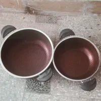ماهیتابه دو عدد نو  تفلون