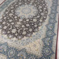 فرش کاملا نو صنعت ابریشم بافت کاشان