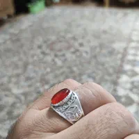 انگشتر نقره مردانه