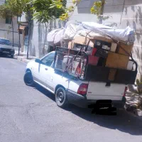 وانت بار حمل اثاثیه منزل کارگر خالی