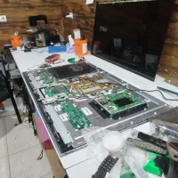 تعمیرفوری تلوزیون هوشمندال ای دی درمنزل با900هزار
