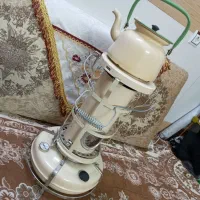 چراغ علاءدین نو آنتیک سالم، کتری لعابی قدیمی شیک