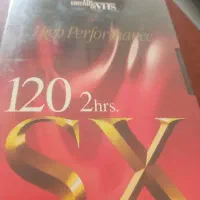 نوارویدئوJVC دوساعته SX