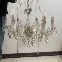 لوستر کریستال اصل ،۶شاخه و ۵ شاخه