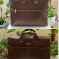 کیف چرم طبیعی دست دوز