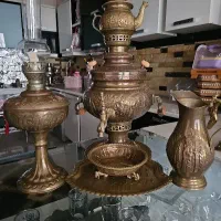 سماور برنج هفت لیتری