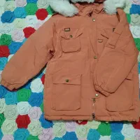 کاپشن ، لایه داخلی از جنس پر،بسیار گرم