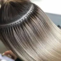 اکستنشن مو نصب اکستنشن آموزش اکستنشن مو