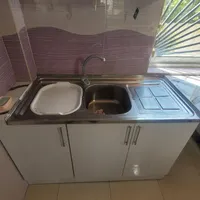 کابینت گاز سینک ظرفشویی شیر