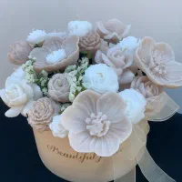 باکس گل شمعی