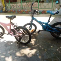 دو عدد دوچرخه بچگانه سایز ۱۶