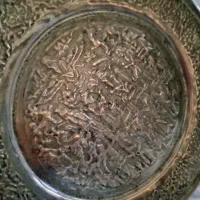 سینی قلم زنی عتیقه سایز متوسط