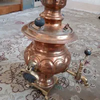 سماور مسی زغالی ..مس تبریز درجه یک علی
