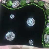 رو سری کرپ مشکی