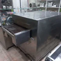 فر ریلی پخت برنج به همراه قابلمه های تک پرسی