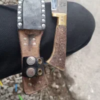 چاقو کمری  دسته شاخ خوش دست