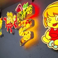 تابلوسازی تابلو نئون چنلیوم LED