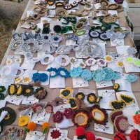 گوشواره دستباف و بی نظیر