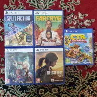 بازی farcry.splitfiction.last of us.devil.crashps5