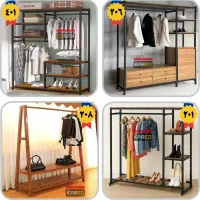 تولیدی 100 کد رگال لباس/قفسه کمد/جا کفشی چوب لباسی