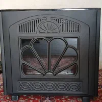 بخاری گازی طرح شومینه