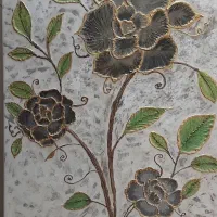 تابلو گل برجسته