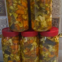 ترشی مخلوط خانگی