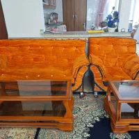سرویس مبل ۷ نفره+ ست میز عسلی