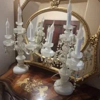 شمعدان سرامیکی کلکسیونی لوکس قدمت دار