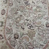 فرش گل برجسته ۴متری