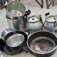 تعویض ظروف قابلمه تابه و زودپز روحی چدن و غیره