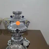 سماور گازی مارک لوکس ایران از برند غفاری ۸ لیتری