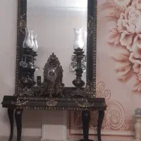 اینه و شمعدان و ساعت