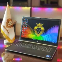 گرافیک‌دار 17 اینچ نسل 8 فول آپشن hp با باتری نو