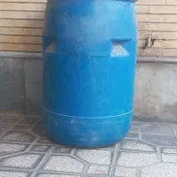 بشکه پلاستیکی بزرگ در حد نو