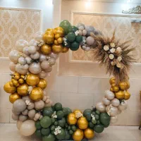بادکنک آرایی.گل آرایی