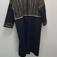 مانتو لینن عبایی مجلسی
