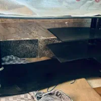 میز تلوزیون شیشه ای در حد